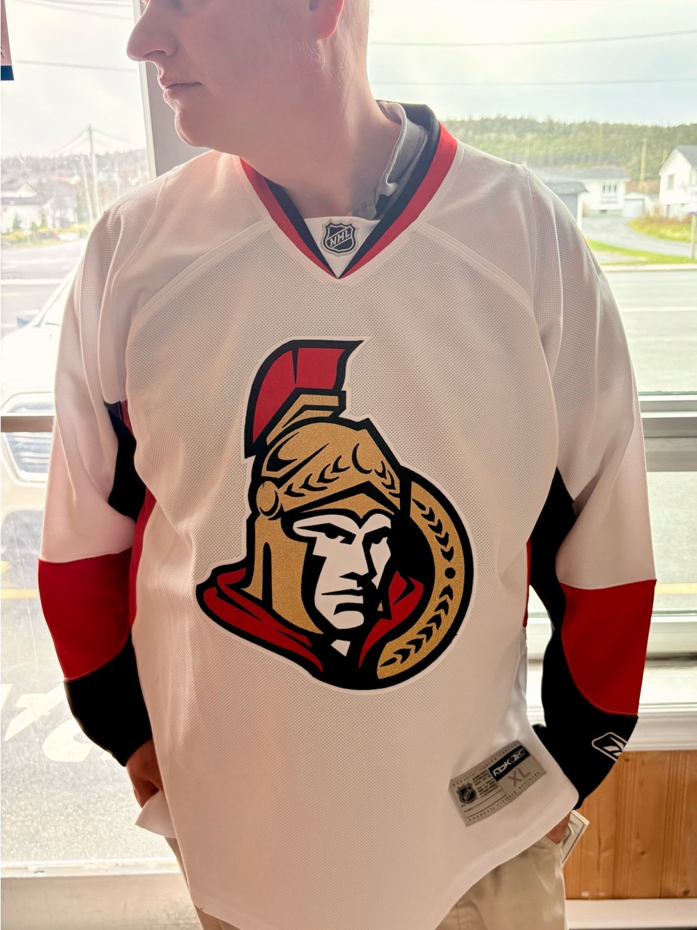 Authentic Reebok Ottawa Senators Away Jersey, brand new with tags!
